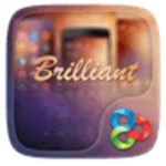 brilliant golauncher ex theme android application logo